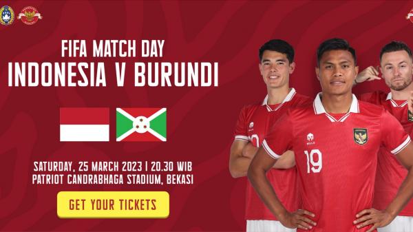 Link Live Streaming Indonesia vs Burundi Malam Nanti