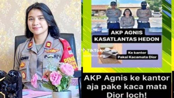 Viral Polwan Cantik di Malang Diduga Pamer Harta, Sosok AKP Agnis Ternyata Pernah Jadi Kapolsek