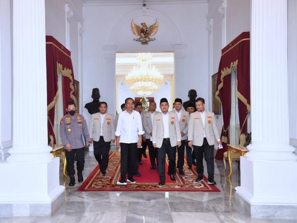Pemuda Muhammadiyah Sampaikan Empat Poin Pokok Hasil Muktamar ke Istana