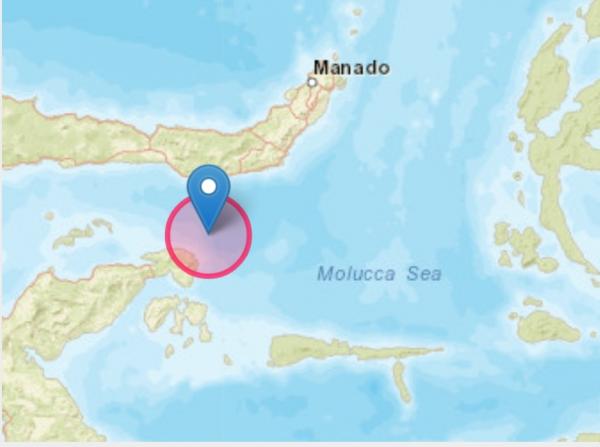 BREAKING NEWS! Gempa Bumi 5,5M Guncang Sulut, Pusat Gempa di Bolaang Uki Bolsel