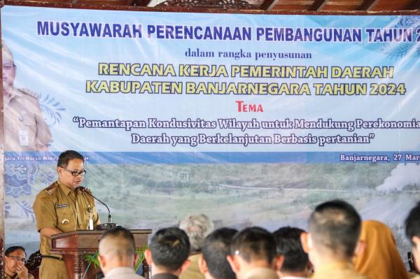 RKPD Tahun 2024 Ditetapkan, Pemkab Banjarnegara Gelar Musrenbang RKPD