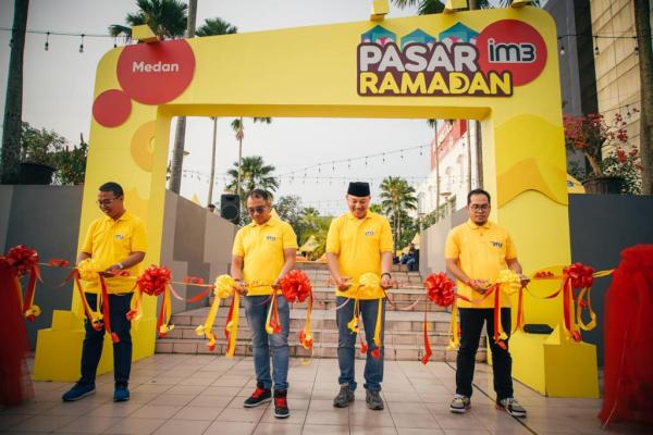 Gelar Pasar Ramadan, IM3 Ajak Masyarakat Medan Rayakan Serunya Silaturahmi