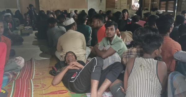 184 Pengungsi Rohinya,  Mendarat di Pantai Aceh Timur Dengan Cara Berenang