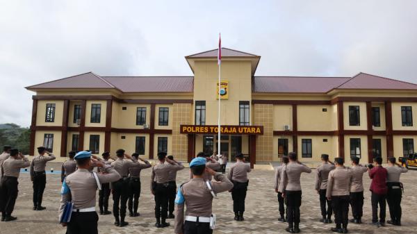 Resmi Tempati Markas Baru di Panga', Kapolres Toraja Utara Harap Pelayanan Semakin Ditingkatkan