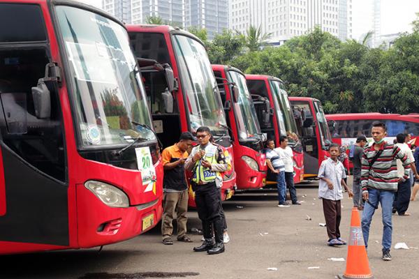 Polri Gelar Mudik Gratis Lebaran 2023 dengan 500 Armada Bus