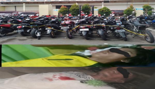 25 Orang Geng Motor Diamankan Polisi, Diantaranya Diduga Pelaku Penyerangan 3 Warga Gowa