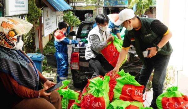 Kilang Pertamina Salurkan Sembako Ramadan di 11 Kelurahan di Balikpapan