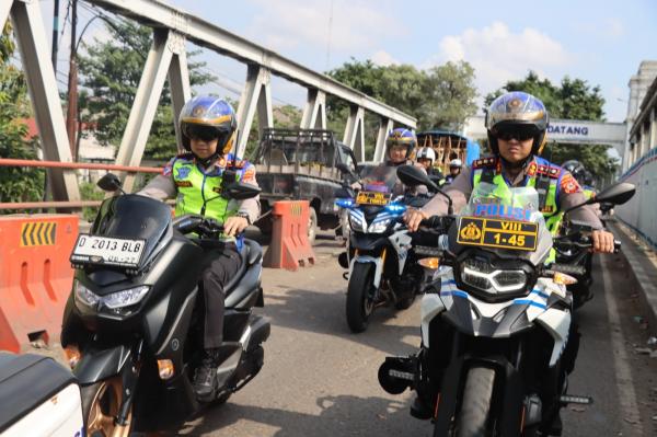 Polisi Cek Jalur Mudik Wilayah Pantura hingga Perbatasan Cirebon-Indramayu