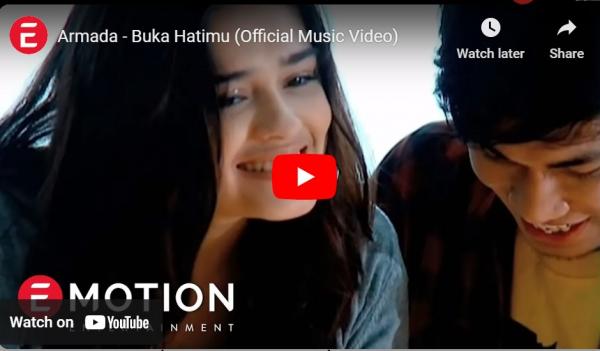 Viral Lirik Lagu Buka Hatimu Armada