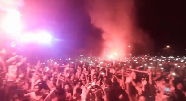 Raih Kemenangan, Ribuan Suporter Konvoi dan Pesta Kembang Api di Makassar