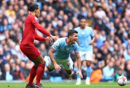 Hasil Babak Pertama Manchester City vs Liverpool di Liga Inggris 2022-2023 Sama Kuat 1-1