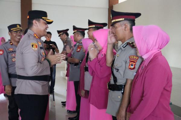 Polres Gowa Gelar Sertijab Beberapa Kasat Dan Kapolsek