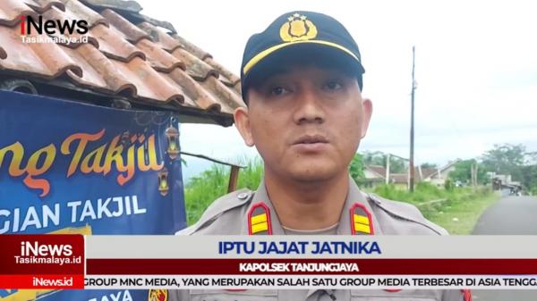 VIDEO: Polsek Tanjungjaya Polres Tasikmalaya Bagikan Takjil, Kapolsek: Berharap Berkah Ramadhan