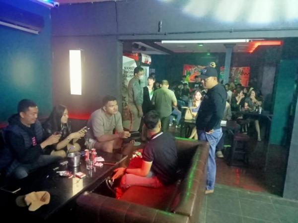 Polda Lampung Gelar Razia Sejumlah Hiburan Malam Cafe dan Karaoke di Bandar Lampung