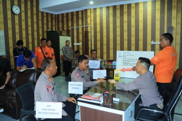 Polda Sumatera Utara Gelar Pra Rekonstruksi Kematian Bripka Arfan Saragih di Samosir