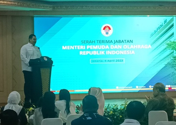 Sertijab Menpora, Dito Ariotedjo: Saya Berkomitmen Memajukan Keolahragaan dan Kepemudaan Indonesia