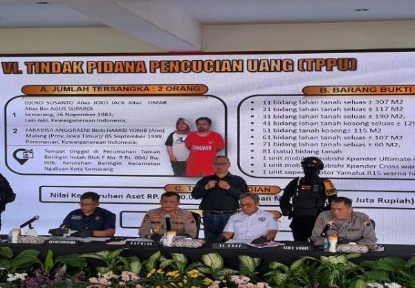 Polda Jateng Tangkap Pasutri Bisnis Narkoba di Semarang, Aset Senilai Rp8,5 Miliar Disita