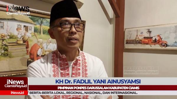 VIDEO: Pimpinan Pondok Pesantren Darussalam Ciamis Launching Buku Madah Cinta bagi Kanjeng Nabi