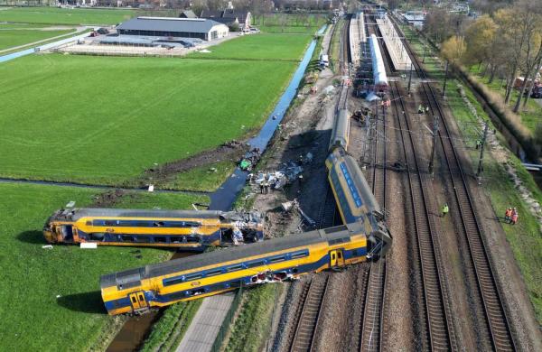 Kereta Tabrak Derek di Belanda, Satu Tewas dan Puluhan Luka-luka
