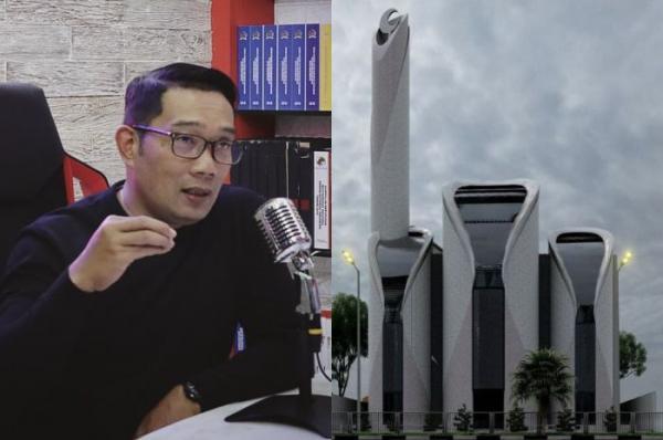 Masjid Syeikh Azlin Palestina Karya Ridwan Kamil Digunakan untuk Tarawih