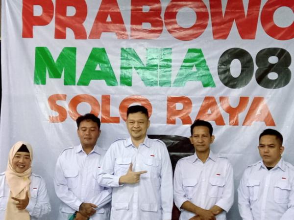 Tinggalkan Ganjar, Prabowo Mania 08 Soloraya Beralih Dukung Ketum Gerindra Maju Capres 2024