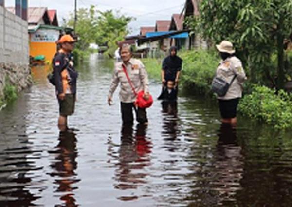 Tiga Kecamatan di Kota Palangkaraya Masih Tergenang Banjir