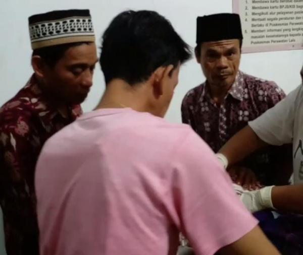 Heboh, Warga Bengkulu Utara ditusuk Tetangganya Sendiri dengan Sebilah Pisau