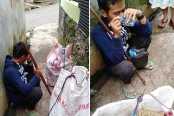 Penjual Kerupuk Menangis karena Dagangan Tak Laku dan Kelaparan, Videonya Viral di Medsos