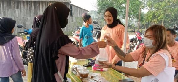 Hadirkan Menu Takjil, Relawan Mak Ganjar Buka Pasar Ramadhan di Balikpapan