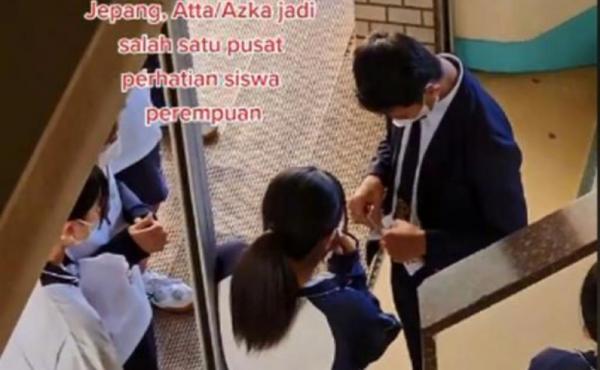 Viral! Azka asal Cianjur Mendadak Jadi Artis hingga Dikerumuni Cewek Jepang