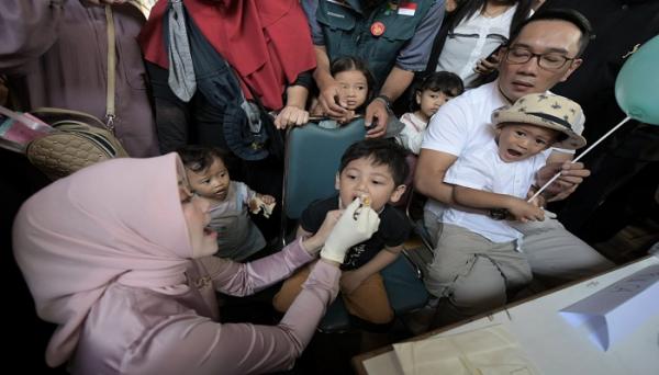 Ingatkan Orang Tua Pentingnya Imunisasi Polio, Ridwan Kamil: Jangan Sampai Jadi Pandemi