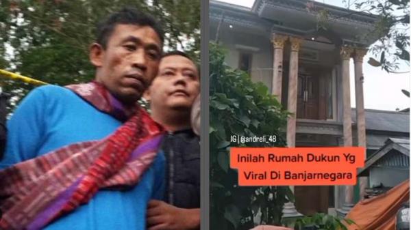 Penampakan Rumah Mbah Slamet Dukun Pembunuh 12 Orang, Paling Mewah di Desa Balun Banjarnegara