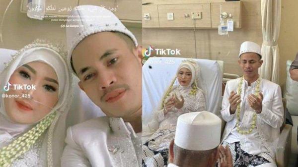 Viral di Medsos Kisah Pilu Setelah ijab Kabul di RS, Kini Sang Istri Meninggal