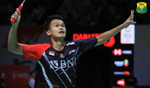 Pukulan  Backhand Smash Christian Adinata Luar Biasa di Orleans Masters 2023