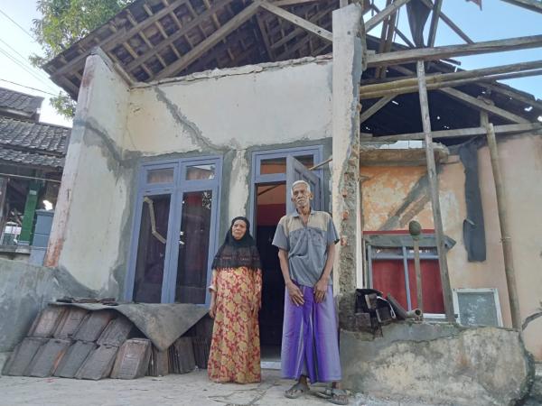 Pilu, Rumah Pasangan Lansia di Bayah Lebak Rusak Parah Sejak Diterjang Banjir 3 Tahun Lalu