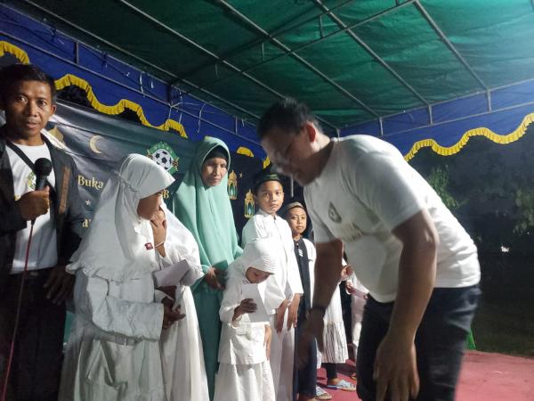 Gelar Bukber dan Santunan Anak Yatim Piatu, PSSI Surabaya Apresiasi SSB Mitra Surabaya  