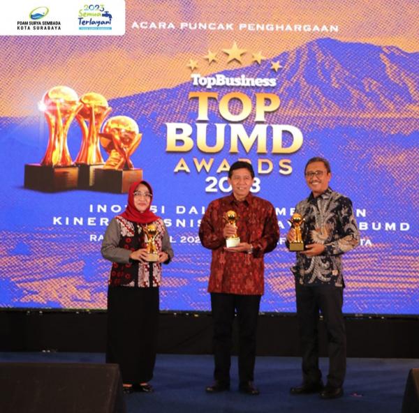 Aliran Air Sering Keruh, PDAM Surabaya dapat Penghargaan Berskala Nasional