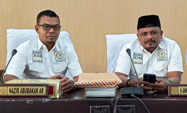 16 Peserta Tim Seleksi Calon Anggota KIP Aceh Utara Mengikuti Ujian Tulis
