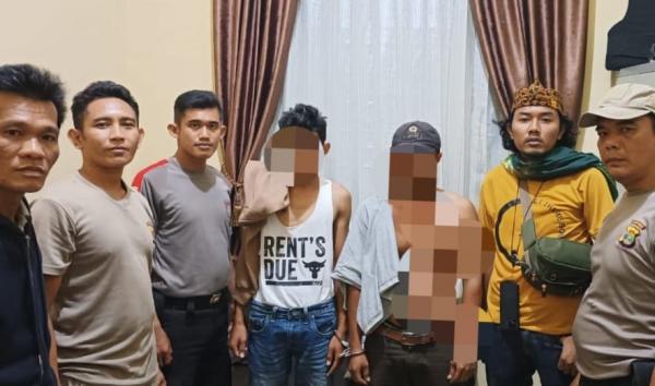 Polisi Amankan Dua Pria Terduga Penyalahgunaan Sabu di Kampung Baru