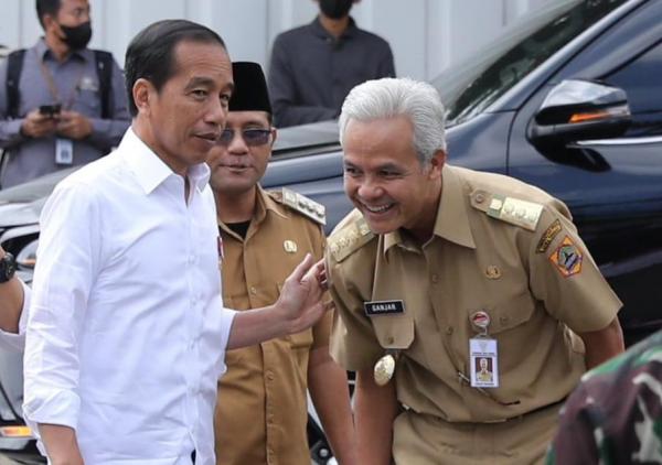 Jokowi 5 Hari di Jateng, Ganjar Terus Nempel