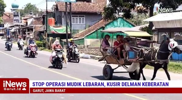 VIDEO : Diminta Stop Operasi Saat Arus Mudik, Puluhan Kusir Delman Diberikan Kompensasi