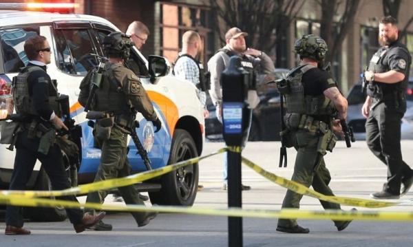 Sadis, Penembakan di Kantor Bank AS Tewaskan 5 Orang, Pelaku Ditembak Mati