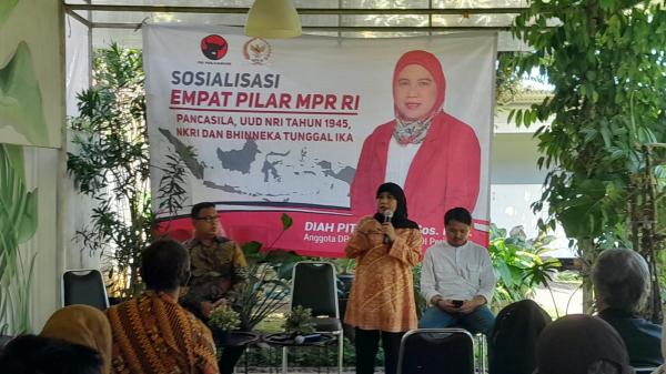 Paparkan Sosialisasi Empat Pilar Kebangsaan MPR RI, Politisi PDIP Ajak Warga Jaga Demokrasi