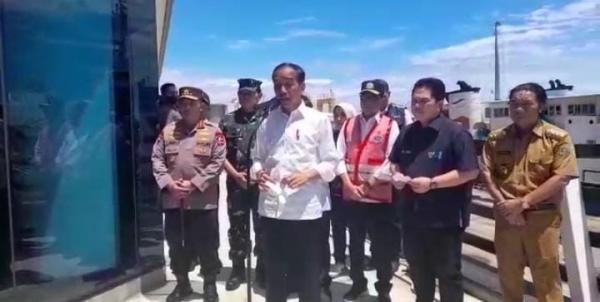 Lonjakan Pemudik Menuju Merak, Presiden RI Jokowi Cek Kesiapan Pelabuhan