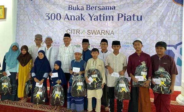 Gelar Ramadan Roadshow, Citra Swarna Group Beri Santunan untuk 300 Anak Yatim