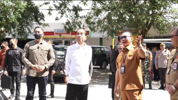 Presiden Jokowi Minta Pemkot Cilegon Jaga Kestabilan Harga Pokok