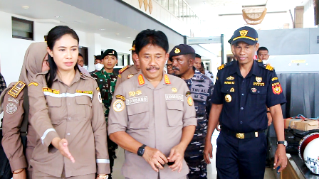 Kunjungi Perbatasan di Belu NTT Terimakasih Presiden Jokowi Sudah Membangun PLBN Yang Sangat Megah