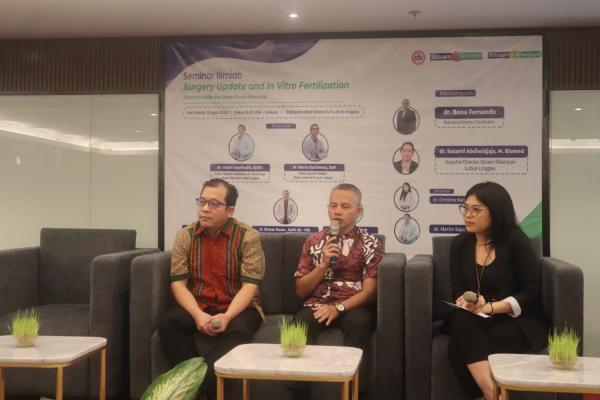 RS Siloam Perluas Layanan Kesehatan di Sumatera, Buka Klinik IVF di Kota Lubuklinggau