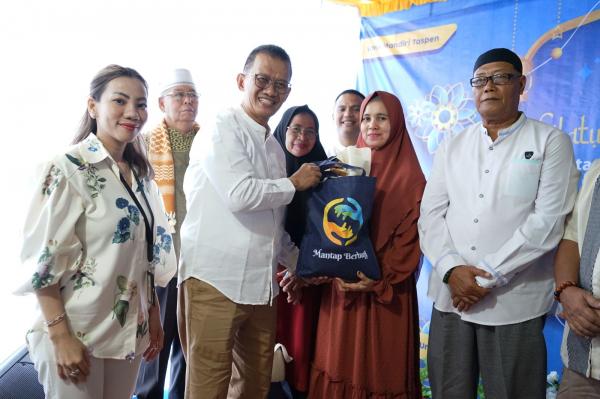 Berikan Cek Kesehatan Gratis, Ratusan Nasabah Hadiri Silaturahmi Ramadhan Bank Mandiri Taspen 