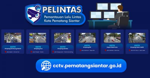 Kabar Gembira ,Pemko Pematang Siantar Pasang 6 CCTV di Jalur Mudik Sajikan Info Terkini  Arus Lalin